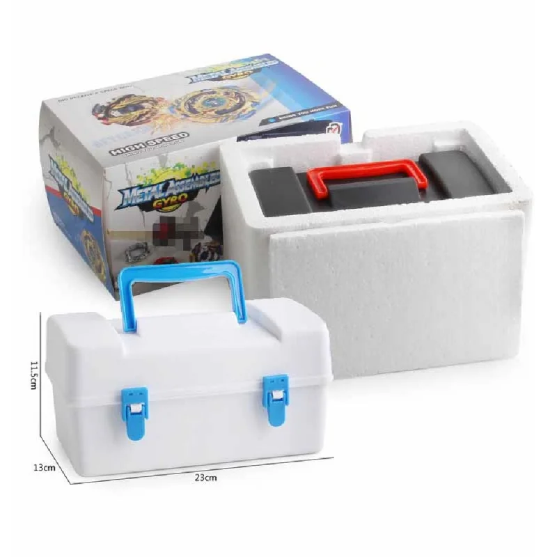 Takara Tomy Beyblade Burst Bey Blade Toy Metal Funsion Bayblade Set Storage Box With Handle Launcher Plastic Box Toys For