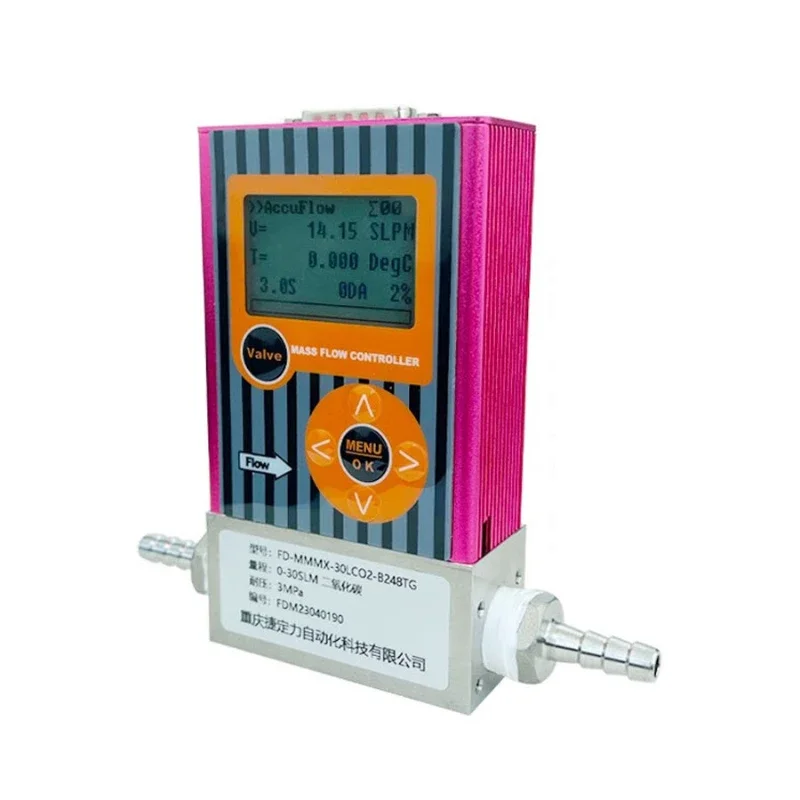 

Thermal gas mass flowmeter