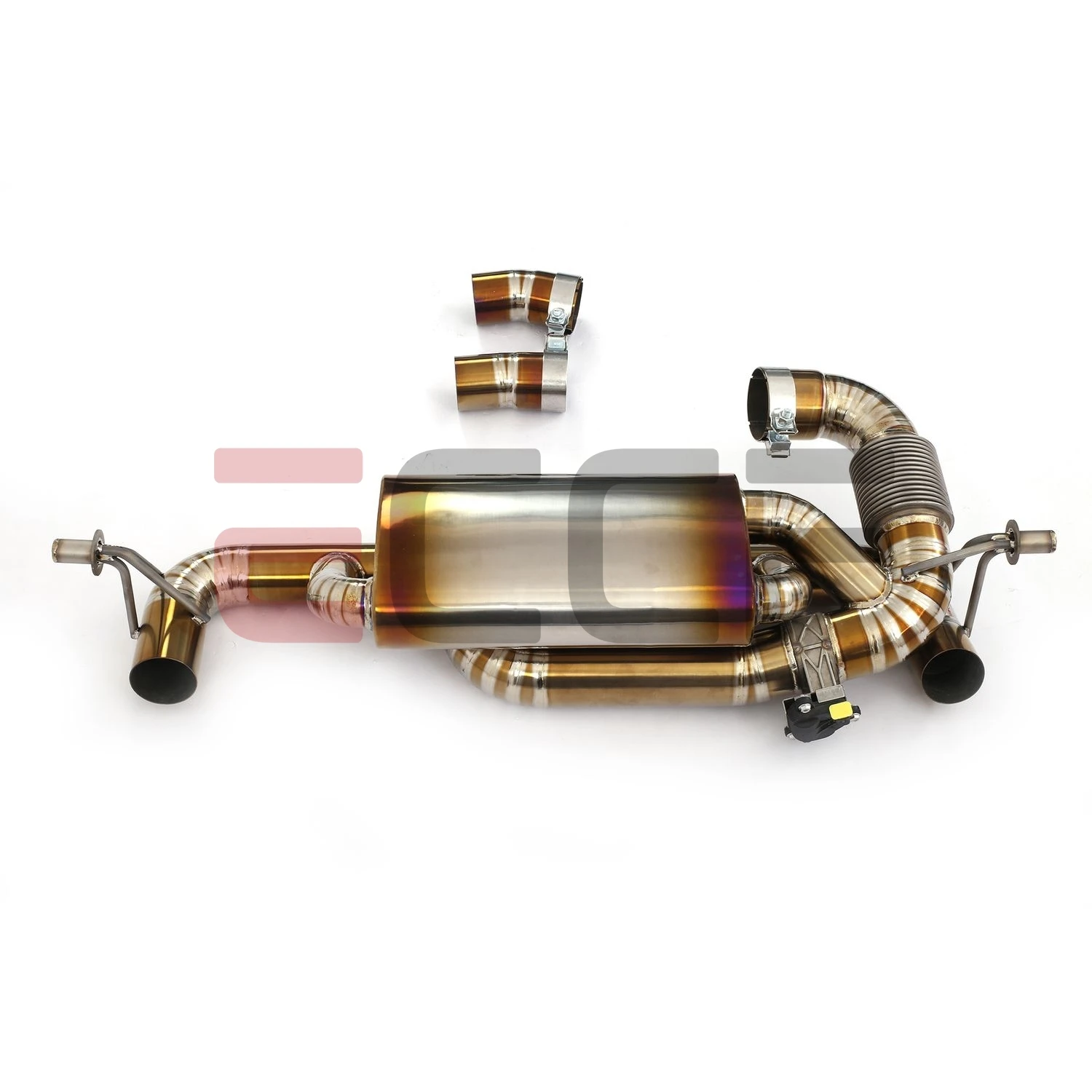 Aggressive Exhaust Sound Titanium Catback Exhaust System for Lotus Emira 2.0T Plug and Play Performance Upgrade