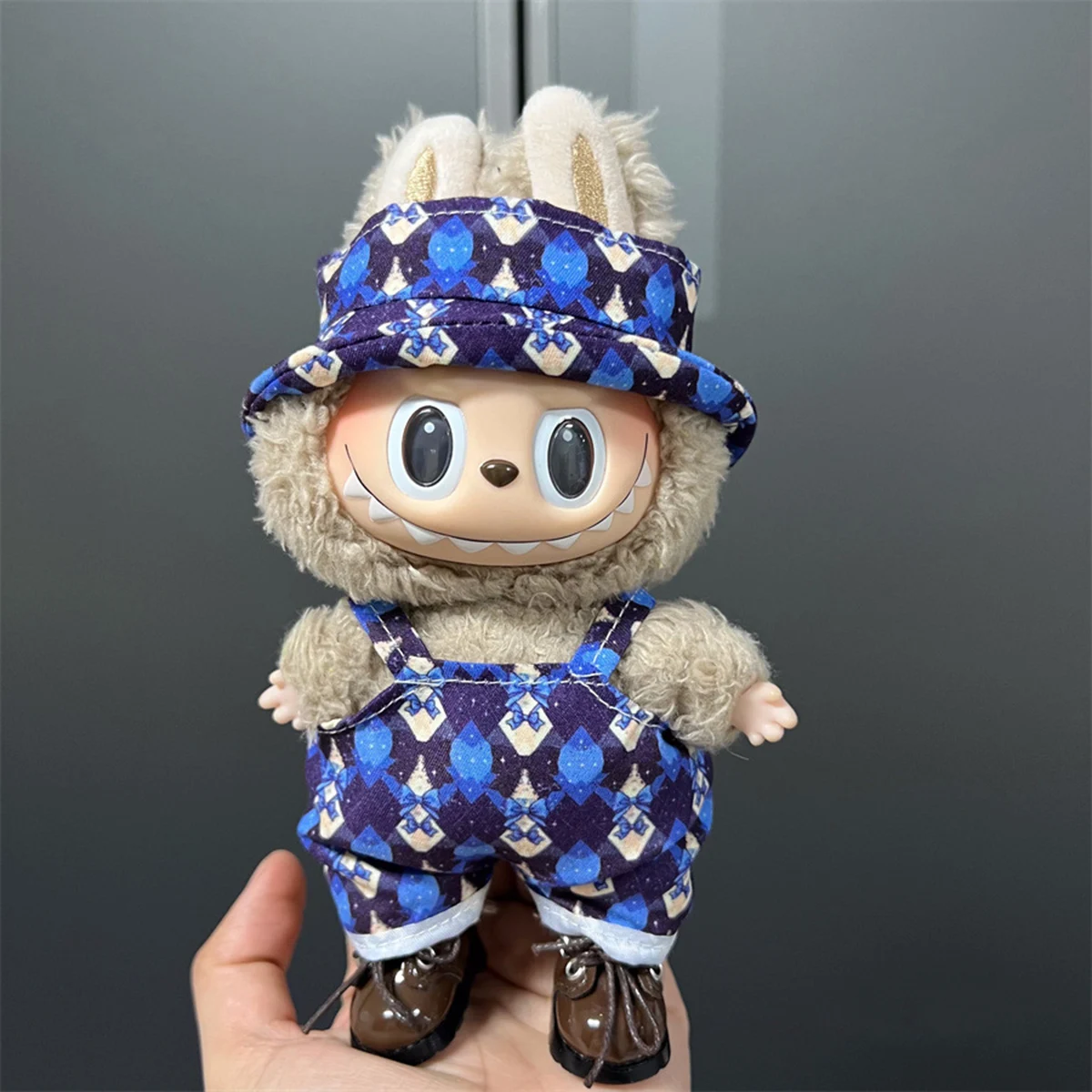 เสื้อผ้าตุ๊กตาน่ารักเสื้อผ้าแฟชั่น DIY ของขวัญเด็กสําหรับ Labubu ชุดของขวัญเสื้อผ้าอุปกรณ์เสริม