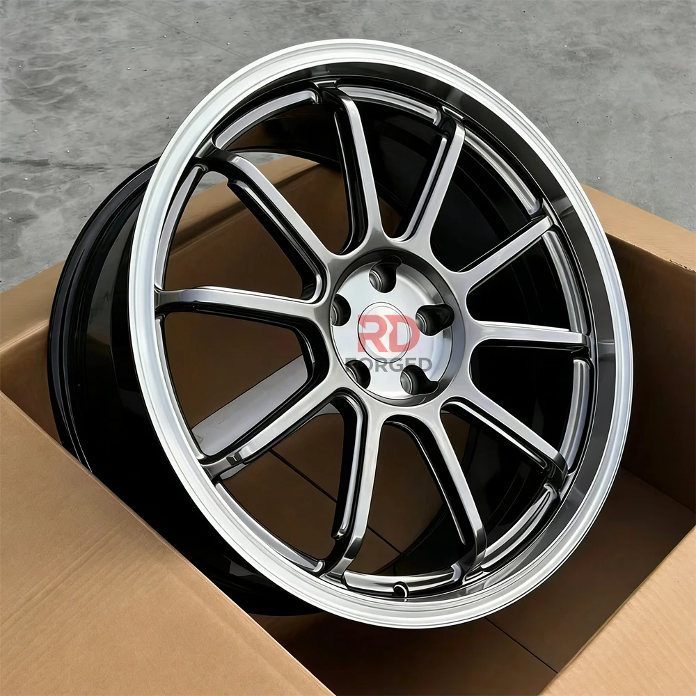 For Diamond Cut Lip Clear 17 18 19 20 21 22 23 24 Inch 5x120 5x114.3 5x112 Car Forged Wheel Rim for BMW F30 Alfa Romeo Tesla Sub