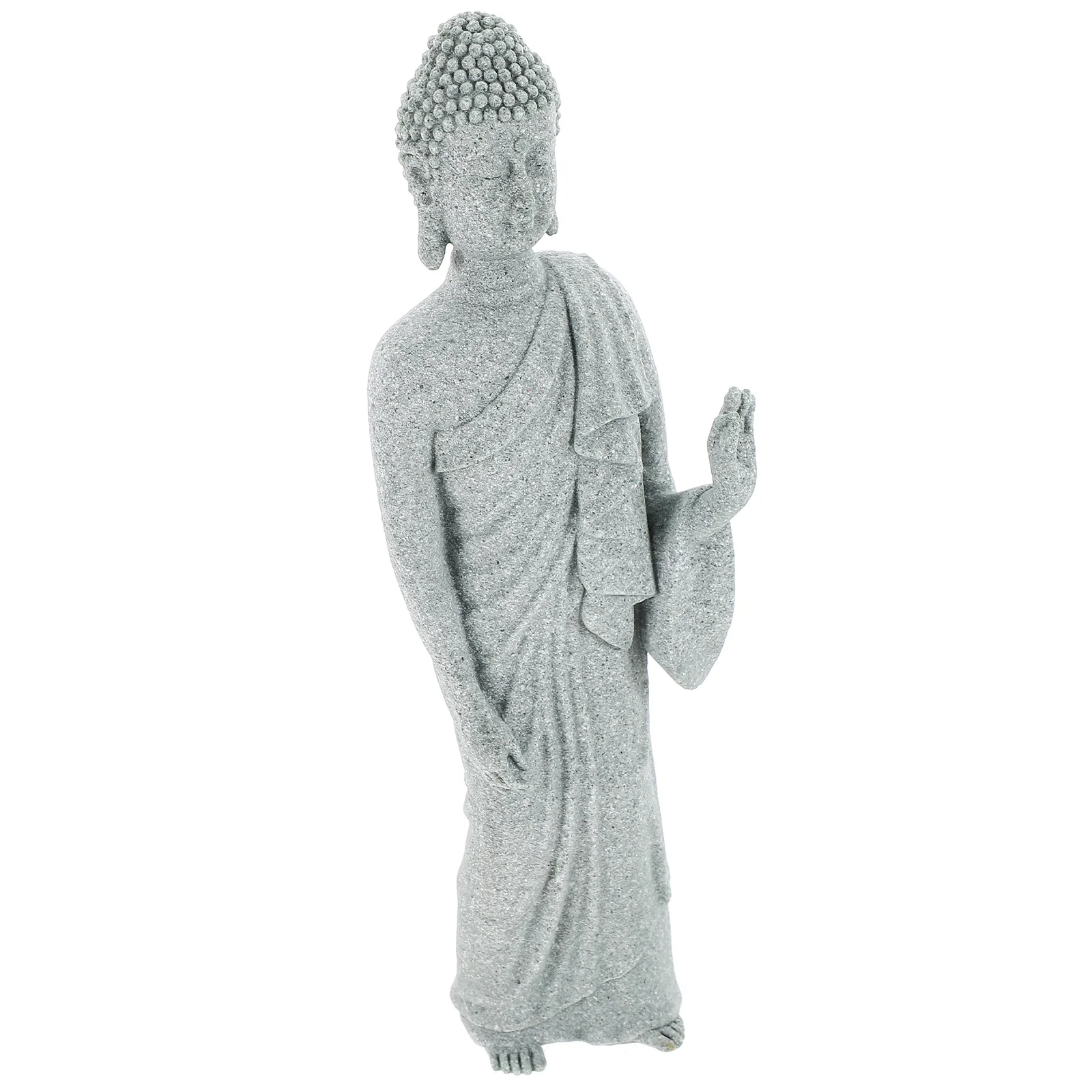 

Buddha Statue stone Mini Model Fish Tank Decor Aquarium Adornment Home Zen Craft Simple Design Long Lasting Use Creative