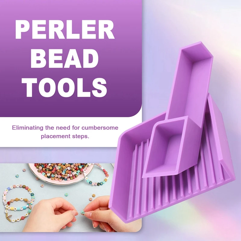 AC88-Fuse Bead Single-Strand Tweezers& Aligner Tray Kit, 5 Mm Fuse Beads Set, Fuse Tool For Crafting Jewelry Bracelets