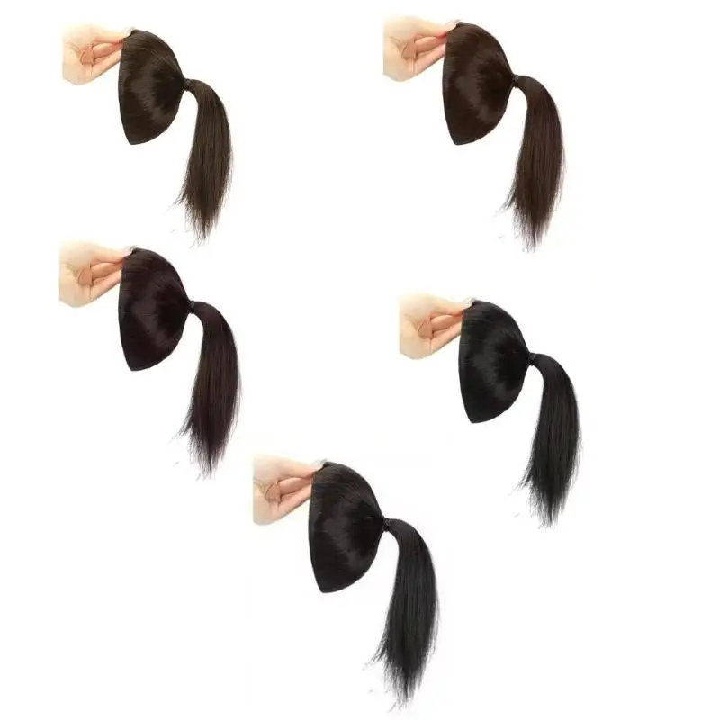 

A52E Lightweight Hair Extension Synthetic Hair Bun Extension for Women Hair Styling
