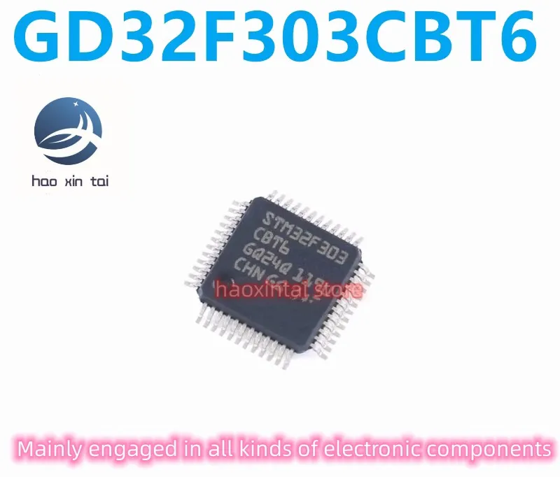 

Микропроцессор IC chip GD32F303CBT6 LQFP48, 10 шт., новый оригинальный