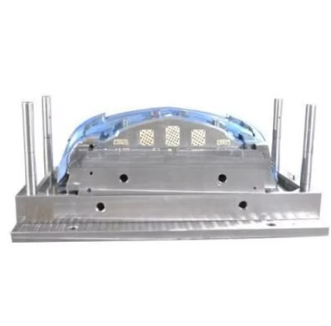 Auto Bumper Plastic  Mould High Precision Tolerance 0.003-0.005mm CNC Steel Single Cavity Full Automatic