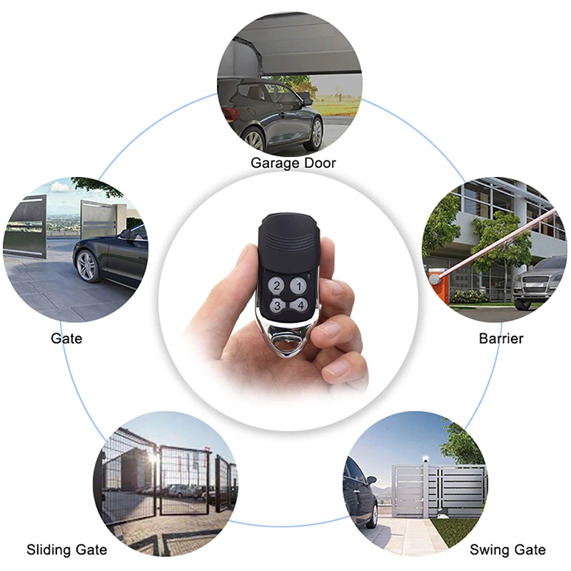 APERTO 4025V000 4020 TX03-868-4 4026 TX03-868-2 4031 4025 4011 Garage Door Remote Control 868MHz Gate Transmitter Opener
