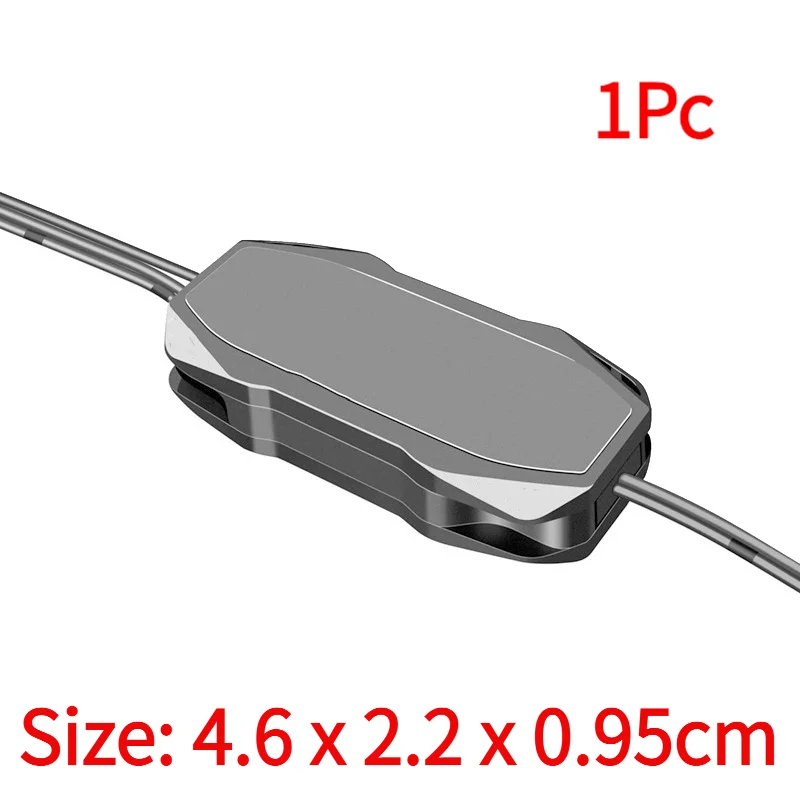 1Pc ARGB Controller 5V 3pin To SATA Power Supply Mini RGB Controller 3PIN Hub For Computer Cpu Case Cool Fan LED Light Radiator