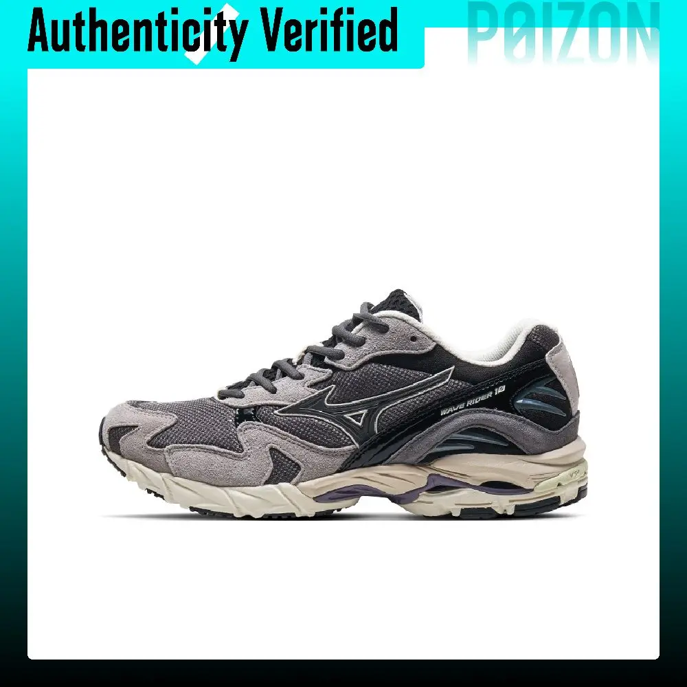 Mizuno Wave Rider 10 Comfortable Round Toe Cushioning Slip Resistant Abrasion Resistant D1GA246401