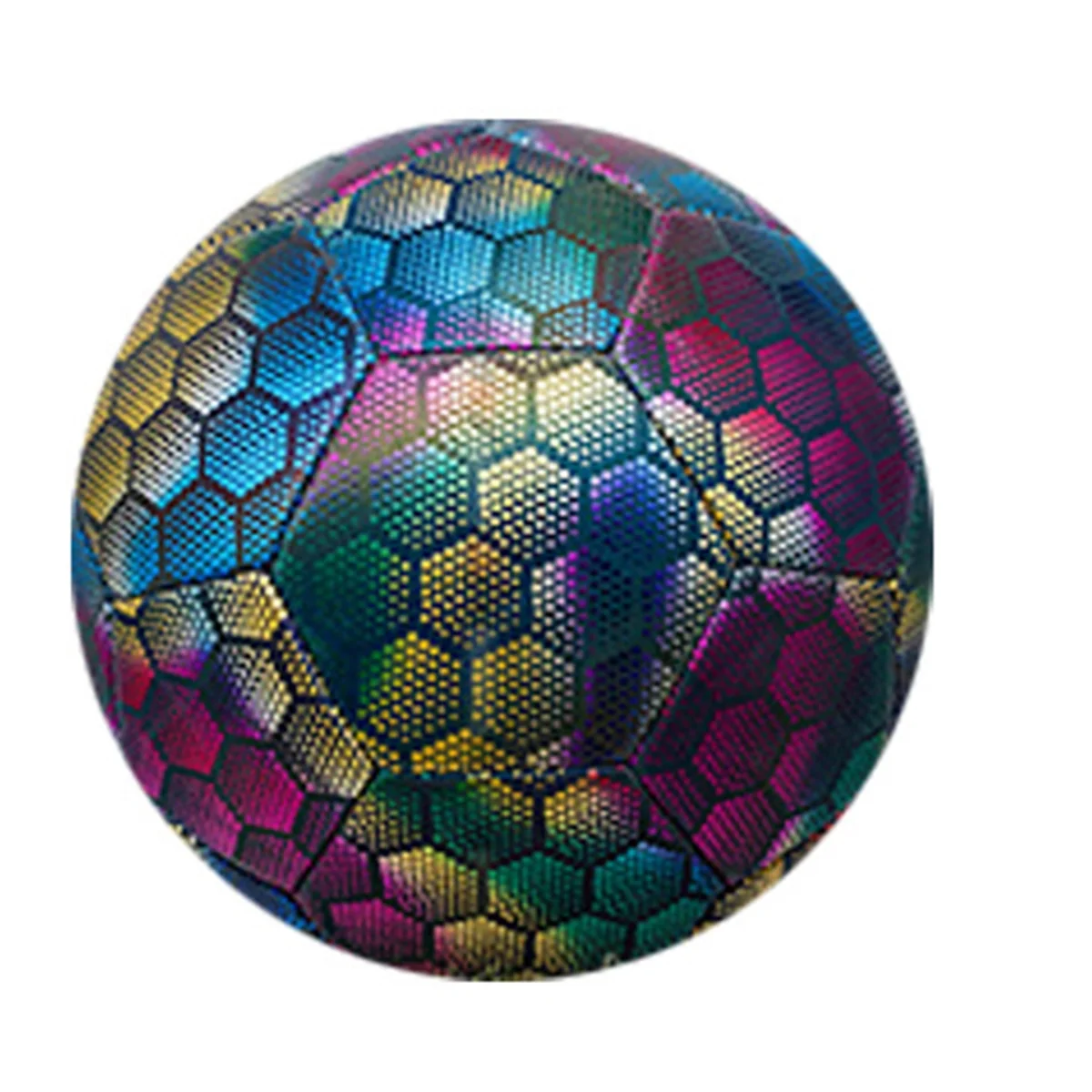 

Night Glowing Soccer Ball: Indoor/Outdoor Reflective Light-Up Ball for Soccer Training