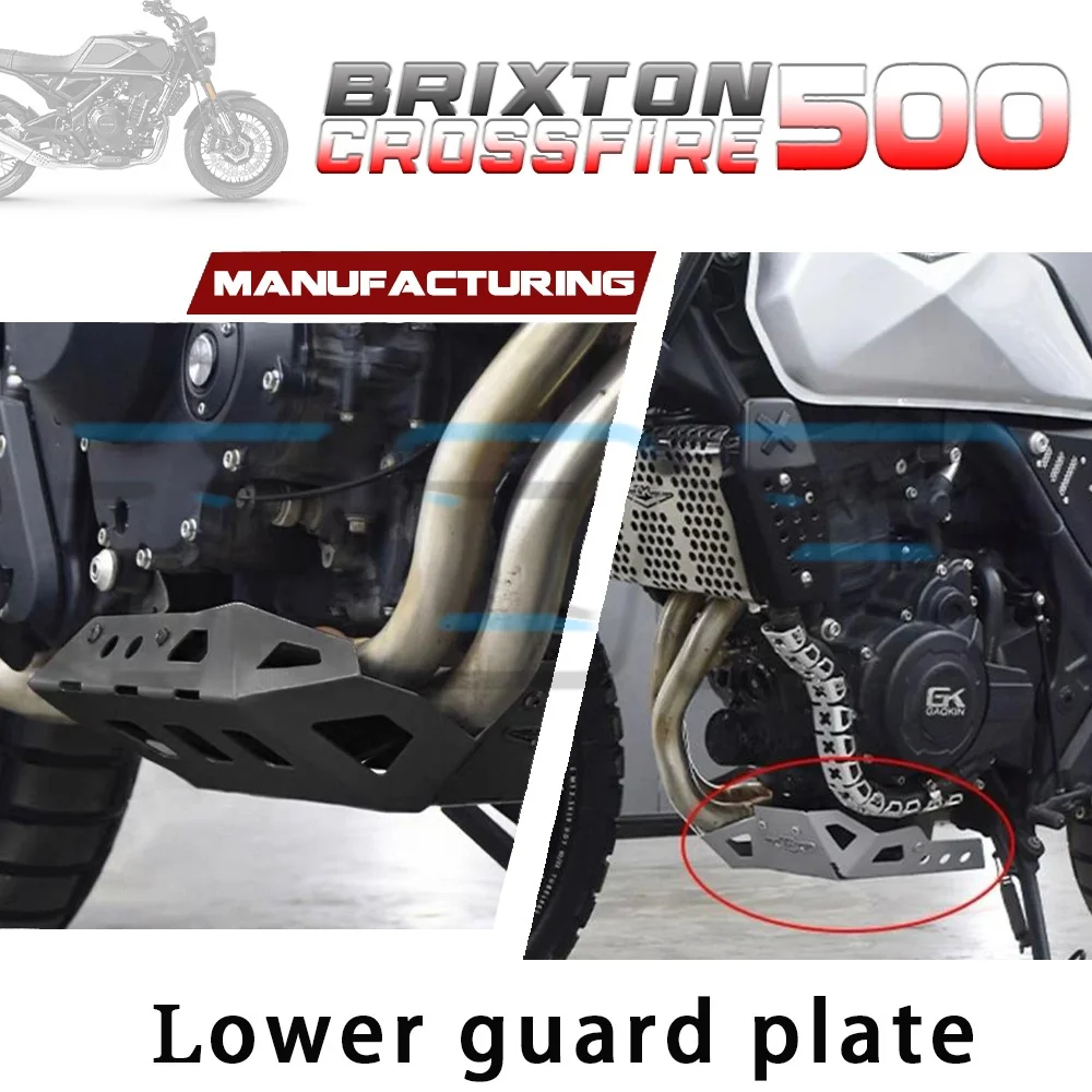 

Stainless steel lower fairing BRIXTON CROSSFIRE 500 engine protection plate GK500 500gk gk500