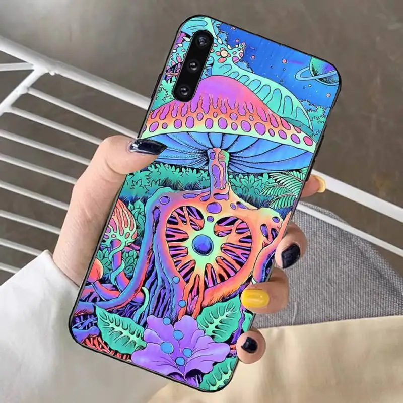 Weird Trippy Mushroom Phone Case for Redmi Note 8 7 9 4 6 pro max T X 5A 3 10 lite pro