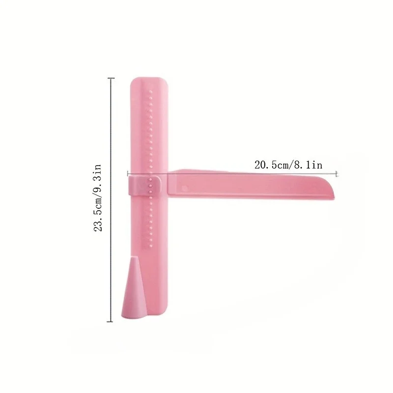 Adjustable cake smoother with adjustable blades, suitable for applying frosting, making cupcakes, pies, etc.