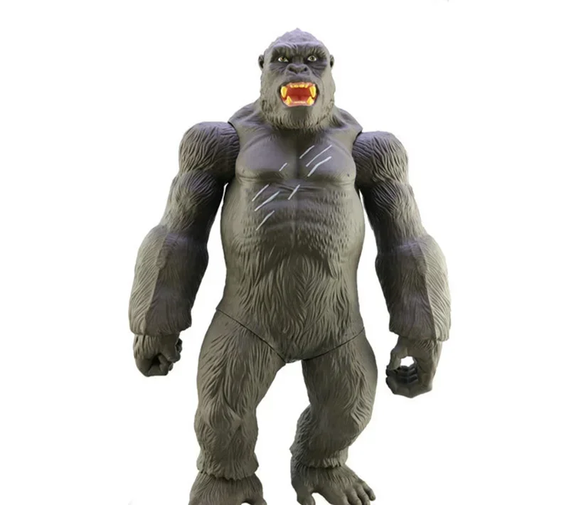 [Funny] Large size 45CM Movie Skull Island orangutan Action Figure Toy Gorilla Collection Model Desk decorations kids gift toys