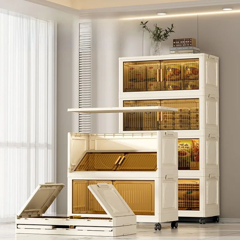 plastic-double-door-household-multi-layer-storage-box-toy-organizer-sunscreen-sleeve-snack-cabinet-cross-border-placement-cab