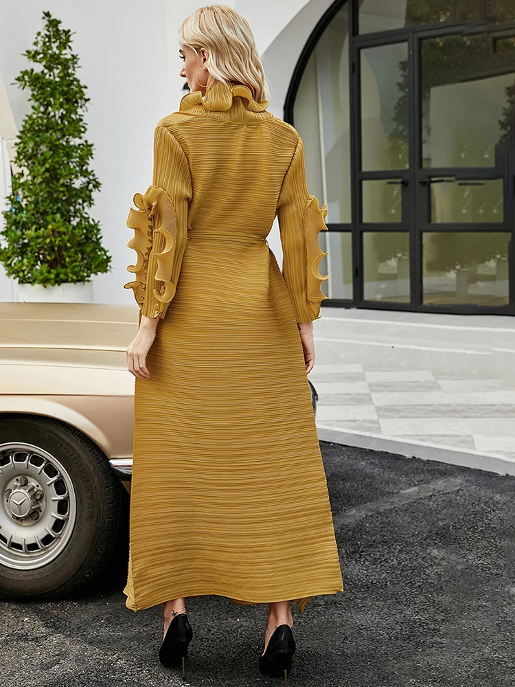 pleated petal dress cos Pleated Petal Cape in Pink