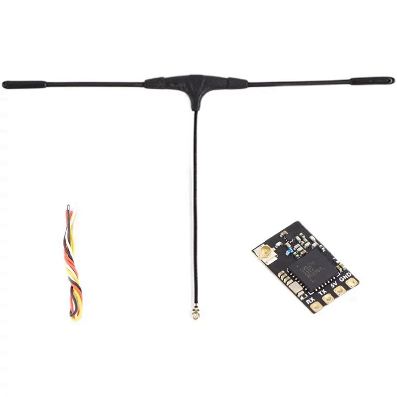

2025 New FPV ELRS 915Mhz NANO Expresslrs Receiver With T Type Antenna Support Wifi For RC FPV Traversing RC Drone Parts