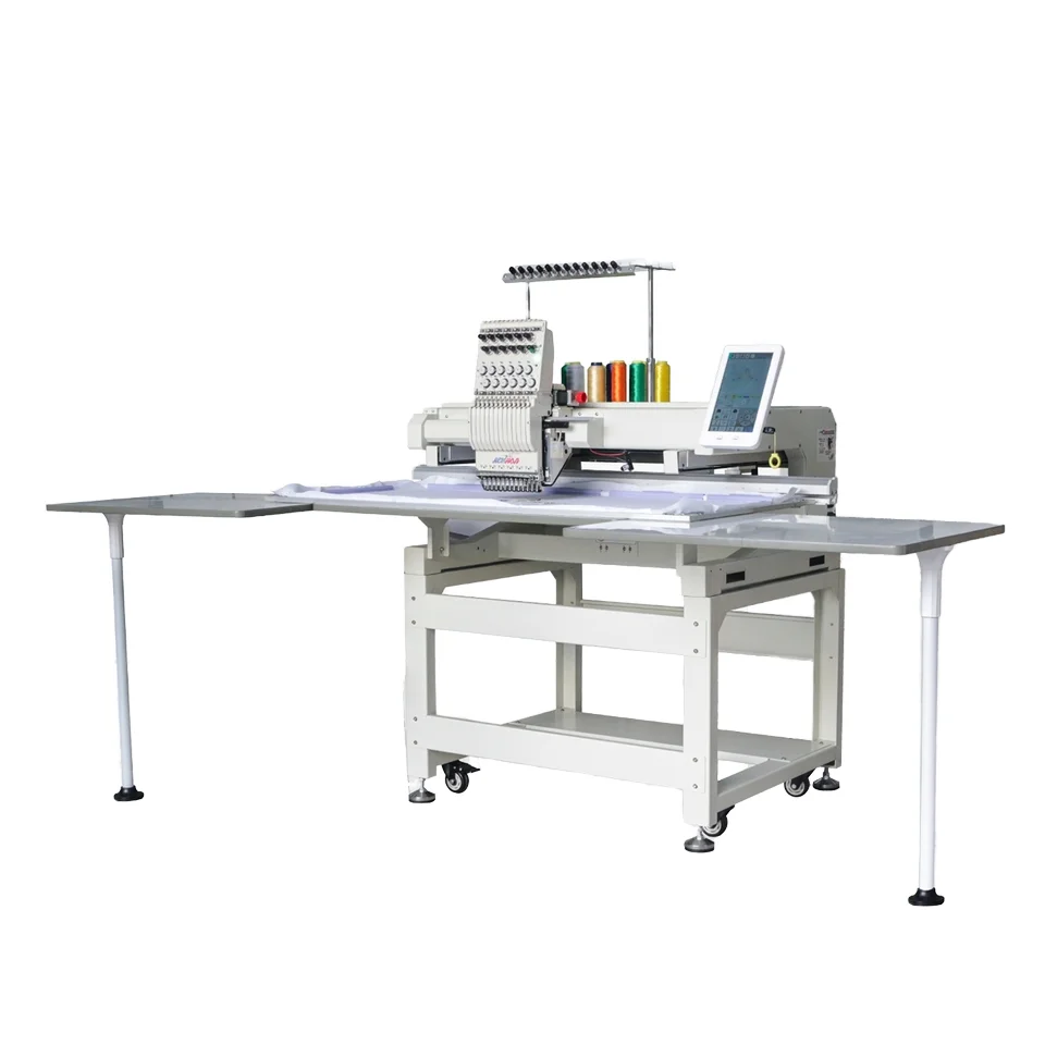 REVHON Automatic Single Head 1200x500mm Embroidery Area Computerized Garment Embroidery Machine