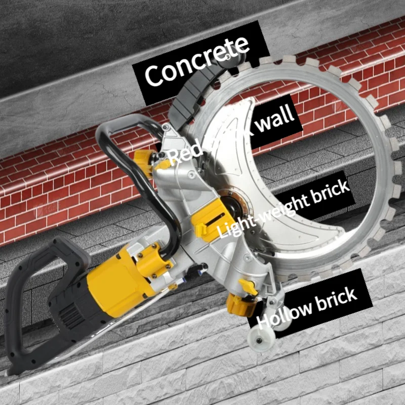 

New Quality Brushless Ring Saw Concrete Brick Wall Cutting Machine High-Power Reinforced Concrete Cutting Saw.