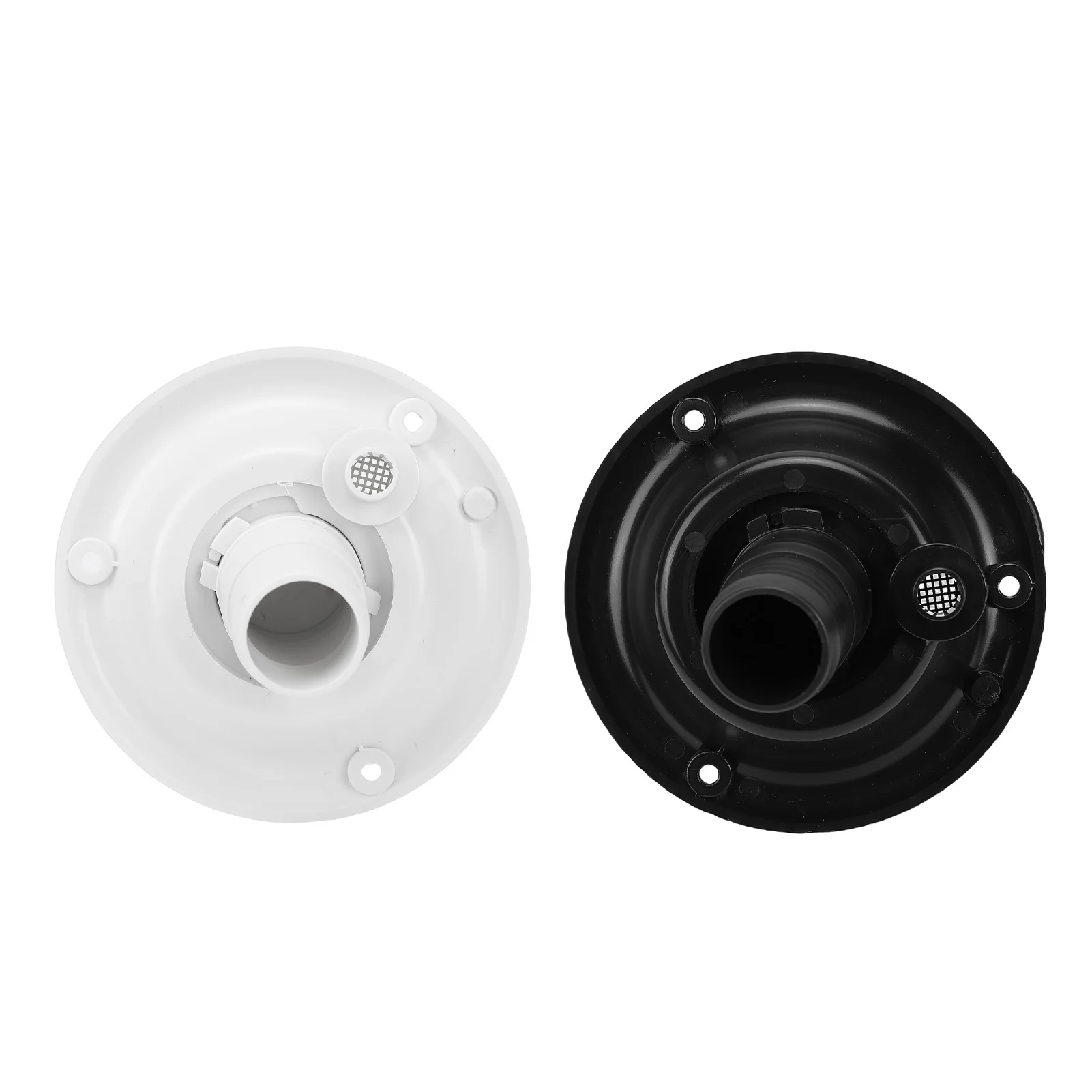 

RV Gravity Fresh Water Fill Inlet Round with Lid Anti Lost Strap Anti Overflow PP for Trailer Motorhome RV Gravity Fill Inlet