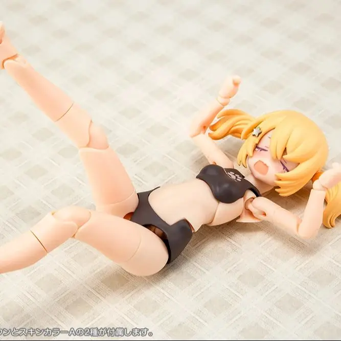 수집용 코토부키야 메가미 디바이스 KP801 푸니 모푸 1/12 플라스틱 조립 모델 블랙 캣 풀 세트 16cm 액션 피규어