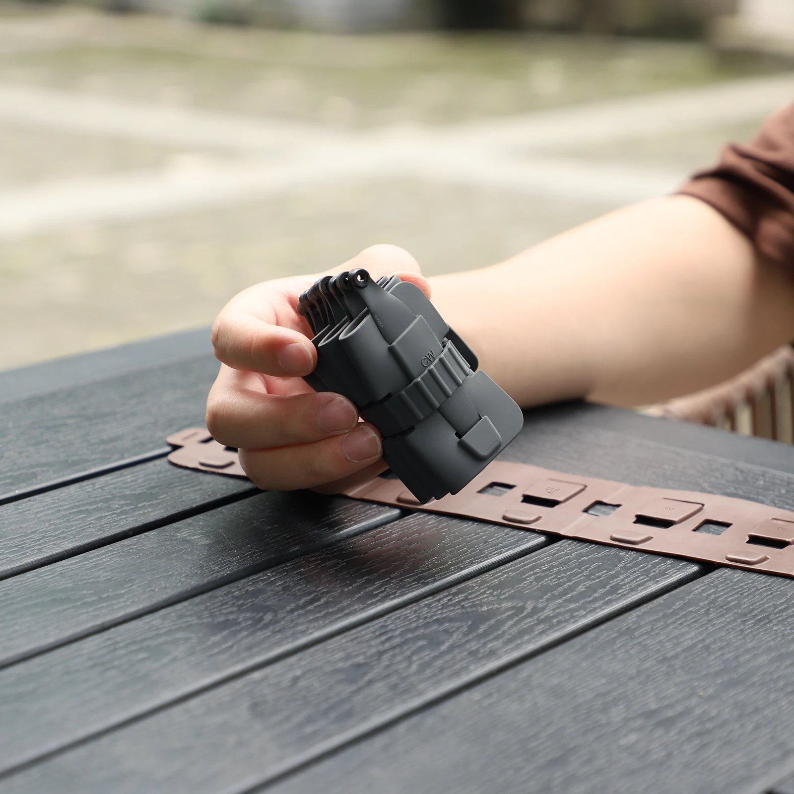 حقيبة تخزين المروحة لـ DJI Mini 3 pro Paddle سيليكون قابلة للطي حماية رولز حقيبة التخزين الملحقات المحمولة