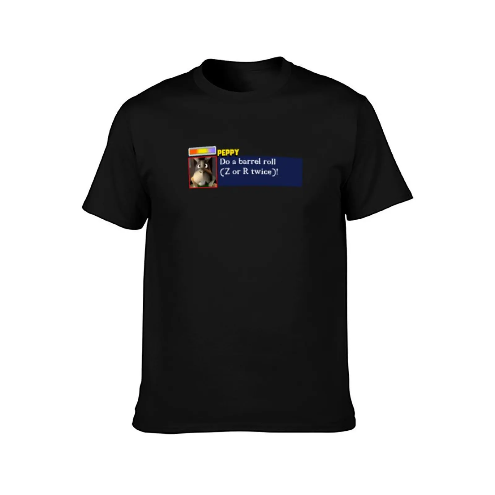 Do a barrel roll! (Bumper Sticker) T-Shirt funny t shirts cotton T-Shirt
