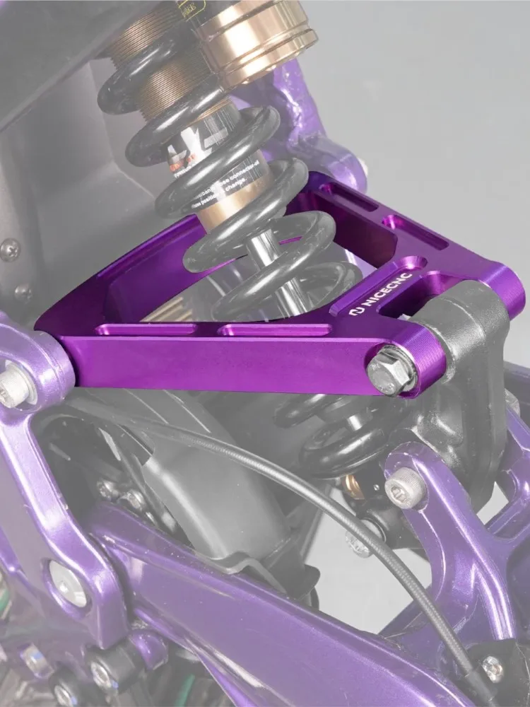 AliExpress NICECNC For Surron X S L1E Segway X160 X260 Electric Bike Reinforced Shock-absorbing Triangle Bracket Aluminum Black Blue Purple