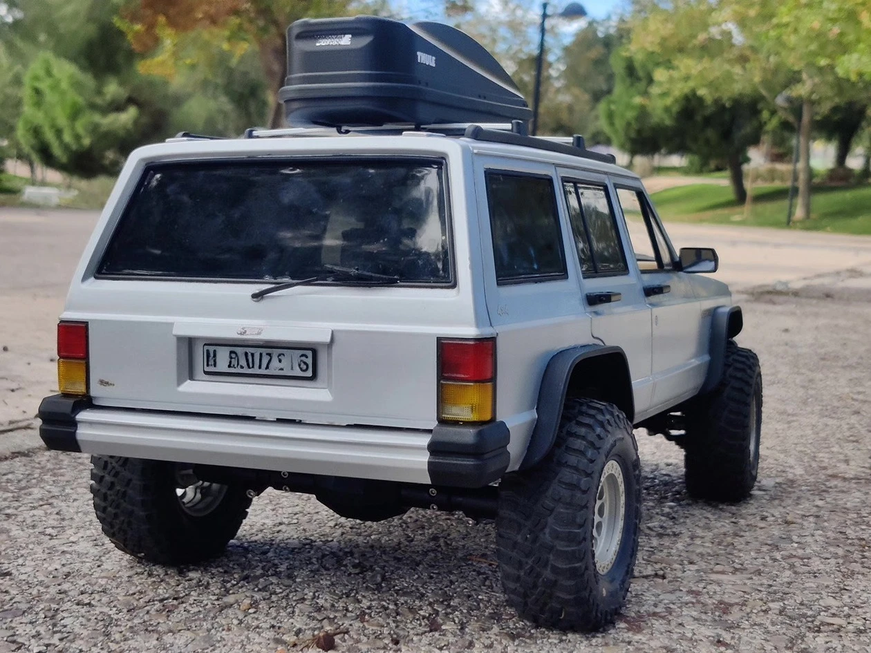 Narrow Fender Flares for Axial SCX10 II Jeep Cherokee 1/10 RC Crawler, AX90046 AX90047 Wheel Arch Trim Upgrade Parts 3D Printed
