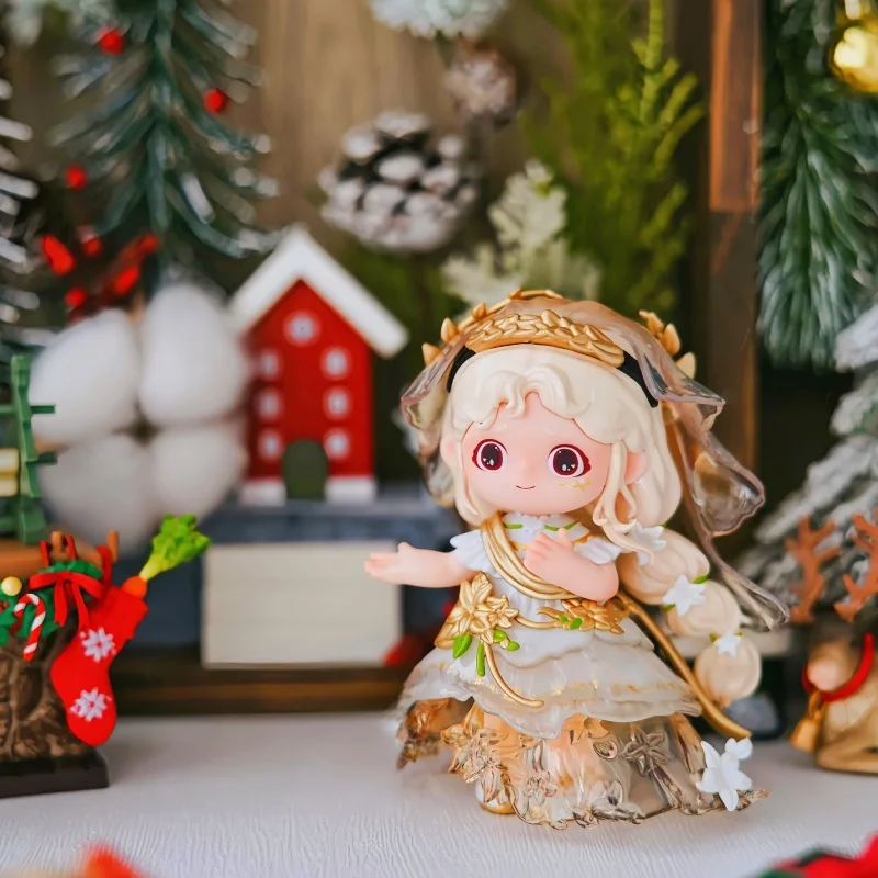 New Hot Selling Christmas Secret Ball Series Blind Box Trendy Play Princess Figurine Desktop Decoration Ornaments New Year Gifts