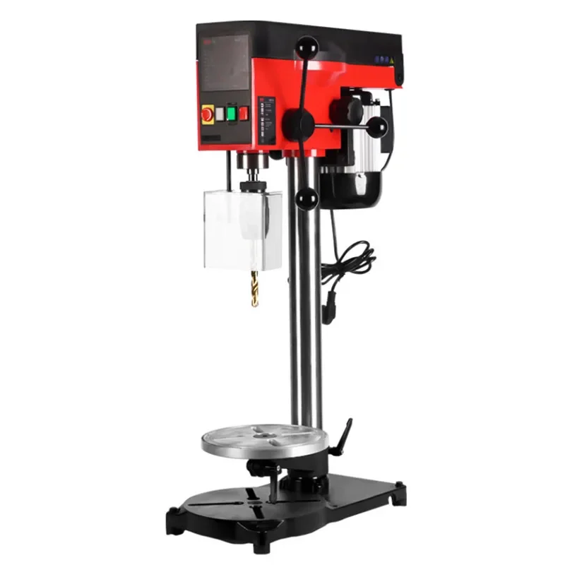 Bench Drill Small 220V Household Multi-functional Electric Dril High-precision Drilling Machine Metal Drilling