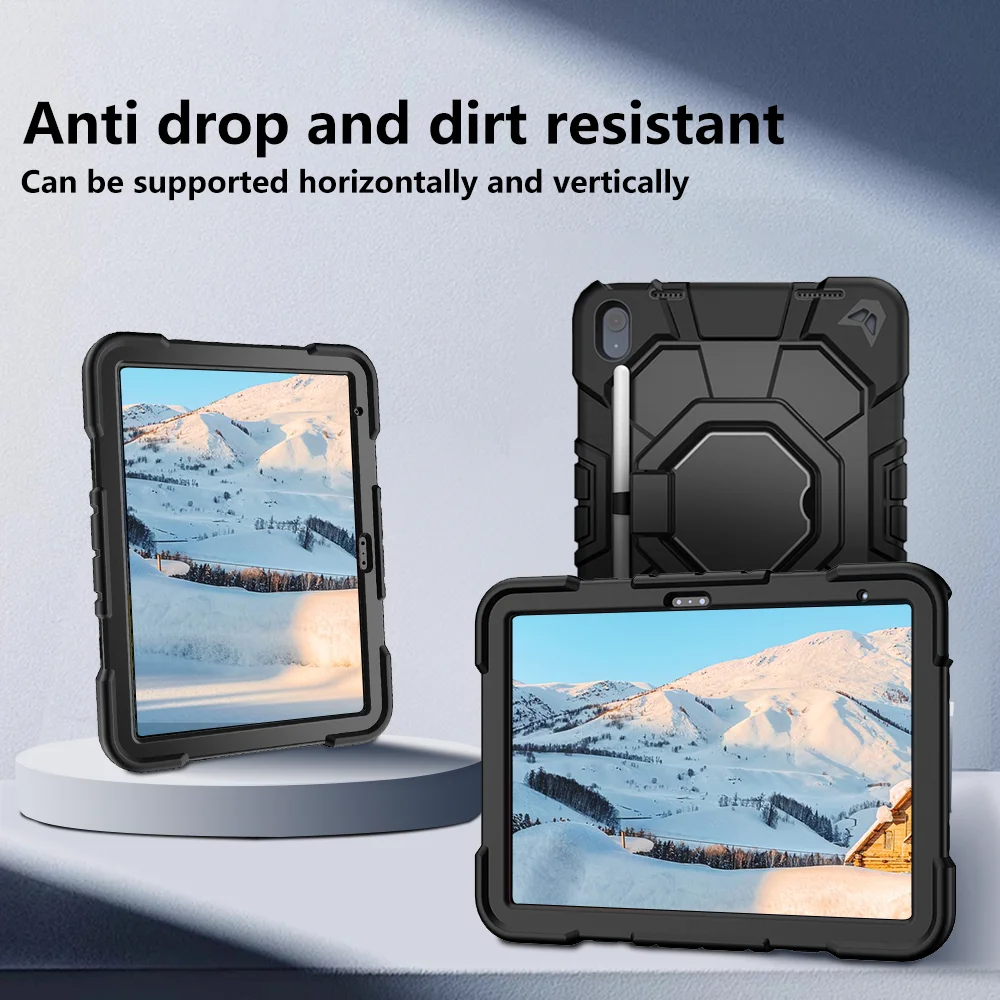 Four Types Protective Case for iPad 10th Generation 10.9inch Protection Shell Shockproof Stylus Holder Kickstand Adult Child