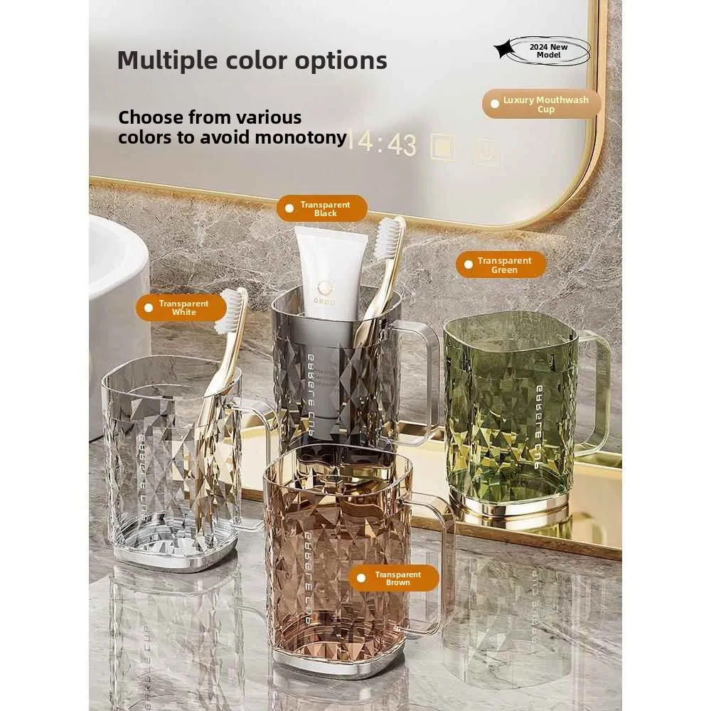 

Элитный набор стаканов для зубных щеток для пары, для домашнего ухода за полостью рта, креативные аксессуары для ванной комнаты в скандинавском стиле