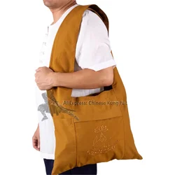 Cotton Buddhist Monk Bag to match Meditation Robe Kung fu Suit Wushu Martial arts Gis Tai Chi Uniform