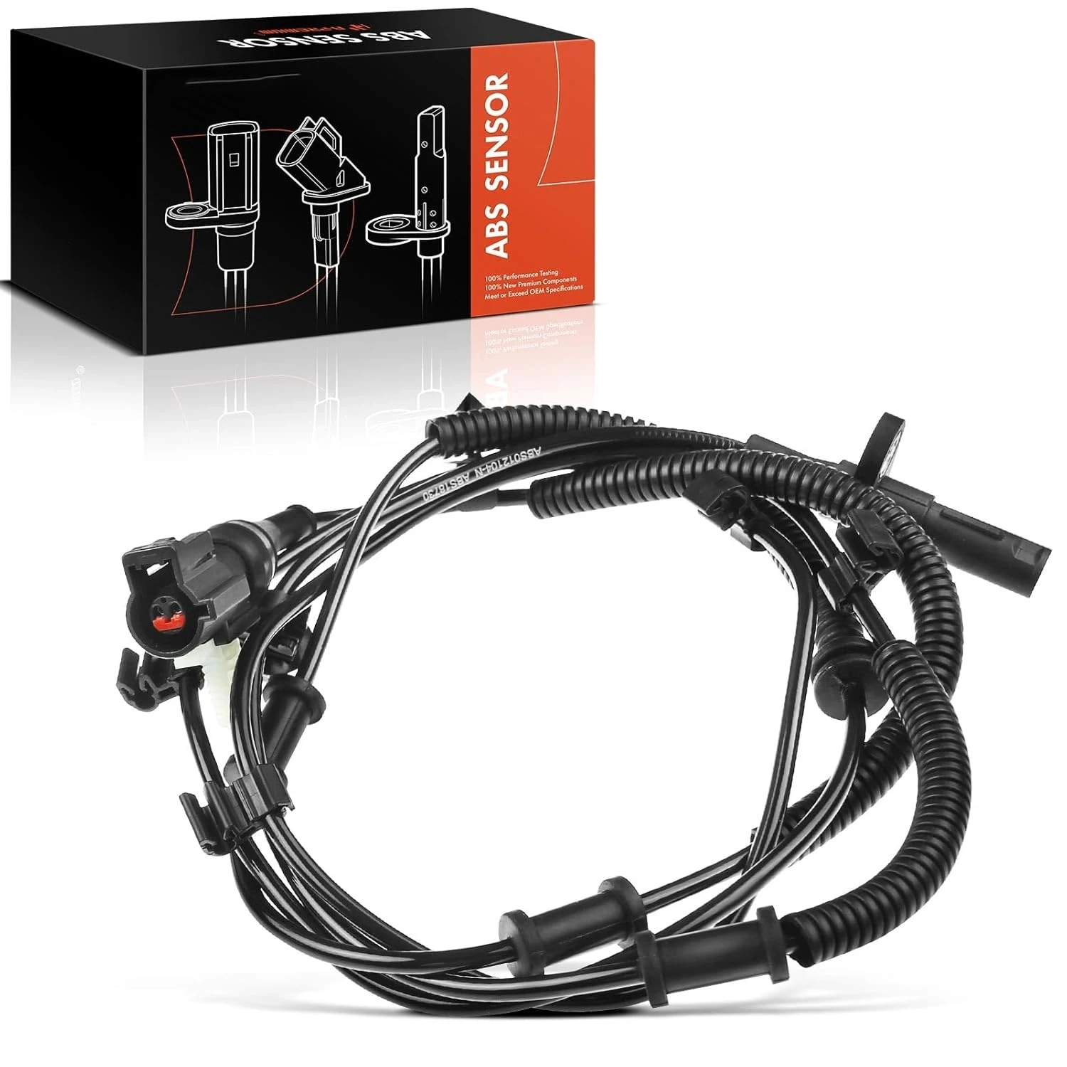 

Rear Passenger Side ABS Wheel Speed Sensor Compatible with Ford F-150 Pickup 2009-2010;ALS1873,5S12328,9L3Z2C190A,AL3Z2C190C