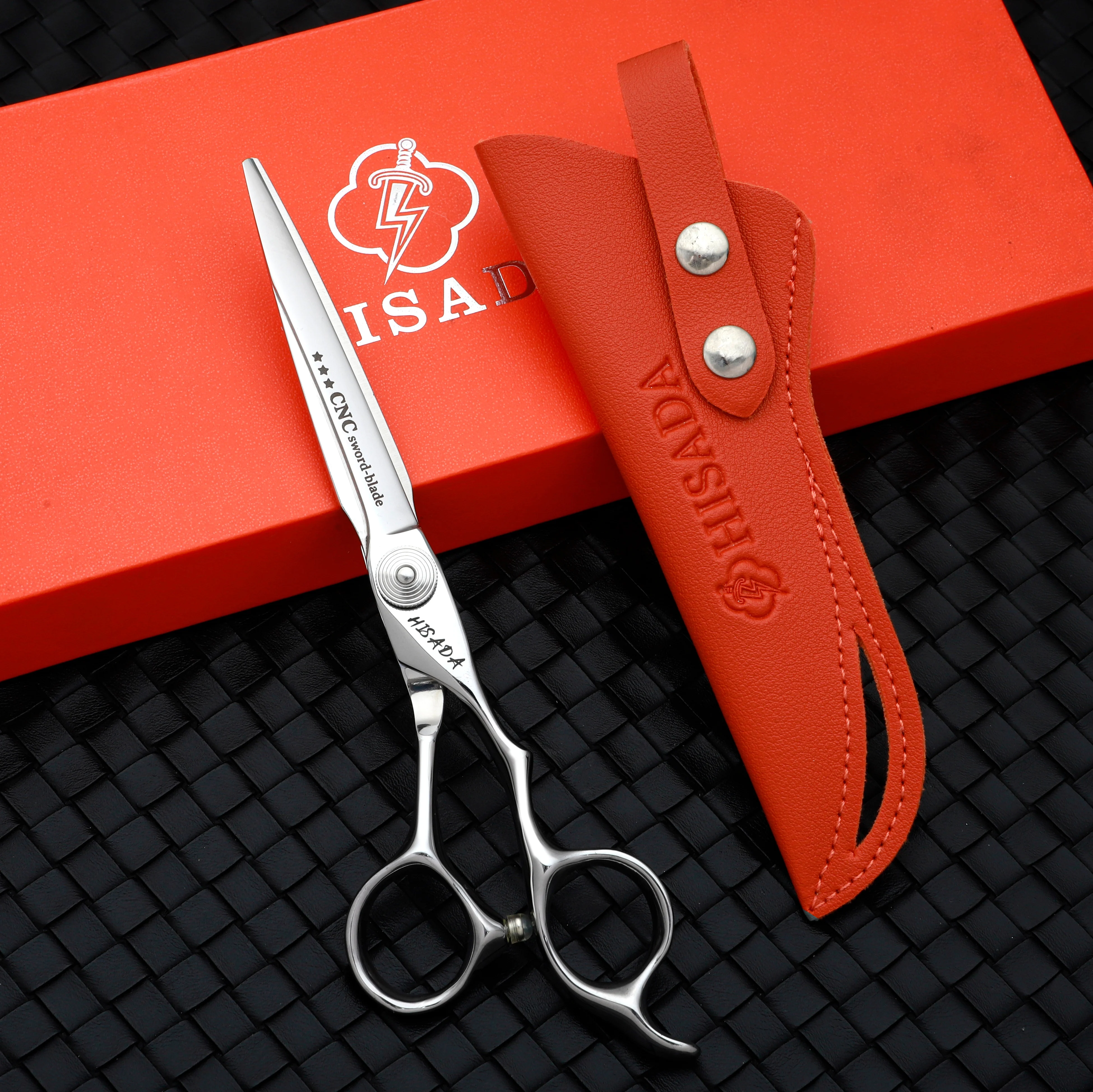HISADA High-end hair cutting scissors VG10 Material Hair salon special scissors 6.0/6.5/7.0 inch