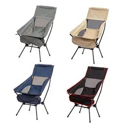 Camping Chair Heavy Duty Comfortable Accessories Portable Moon Chair for Hiking