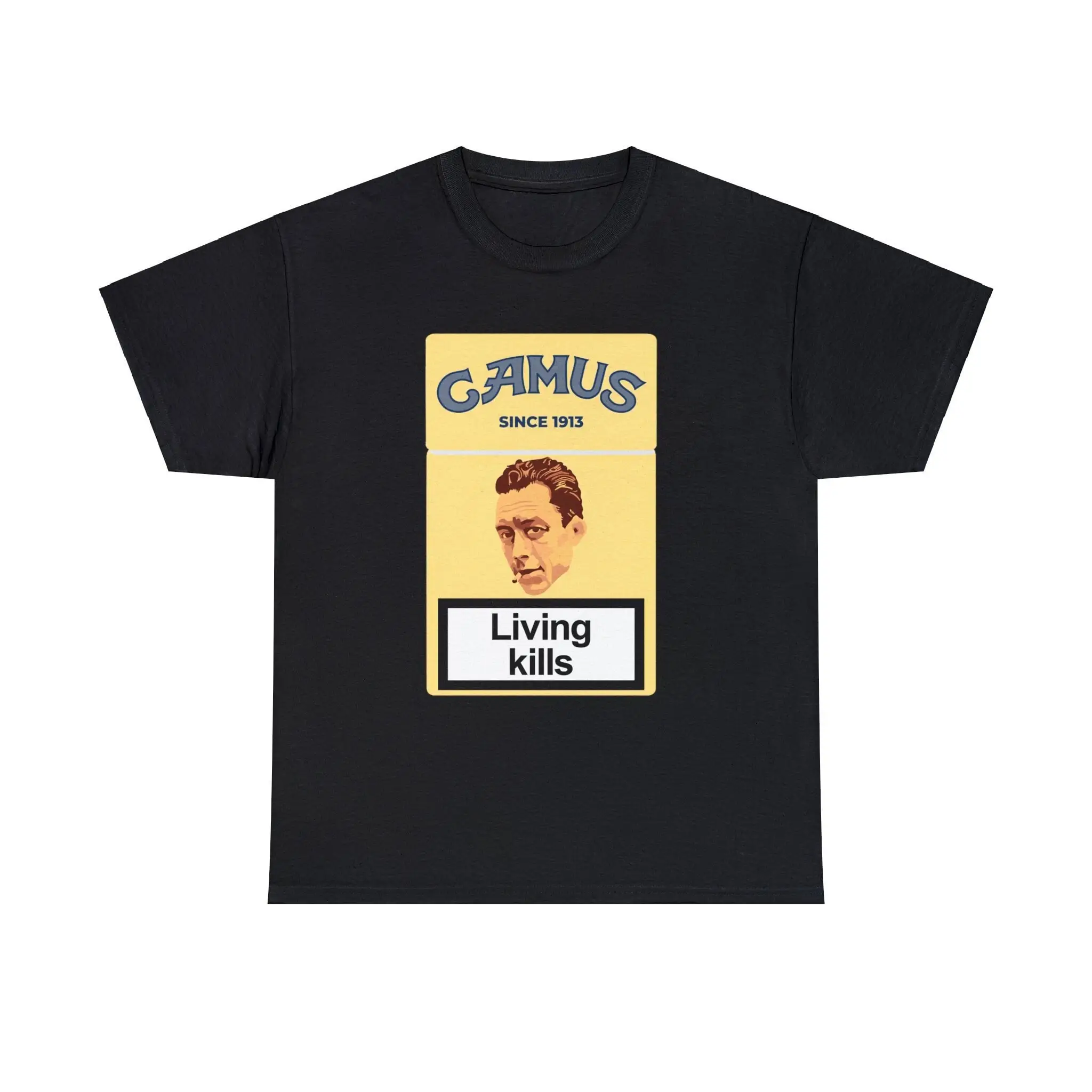 Philosopher Albert Camus T Shirt Bookworm