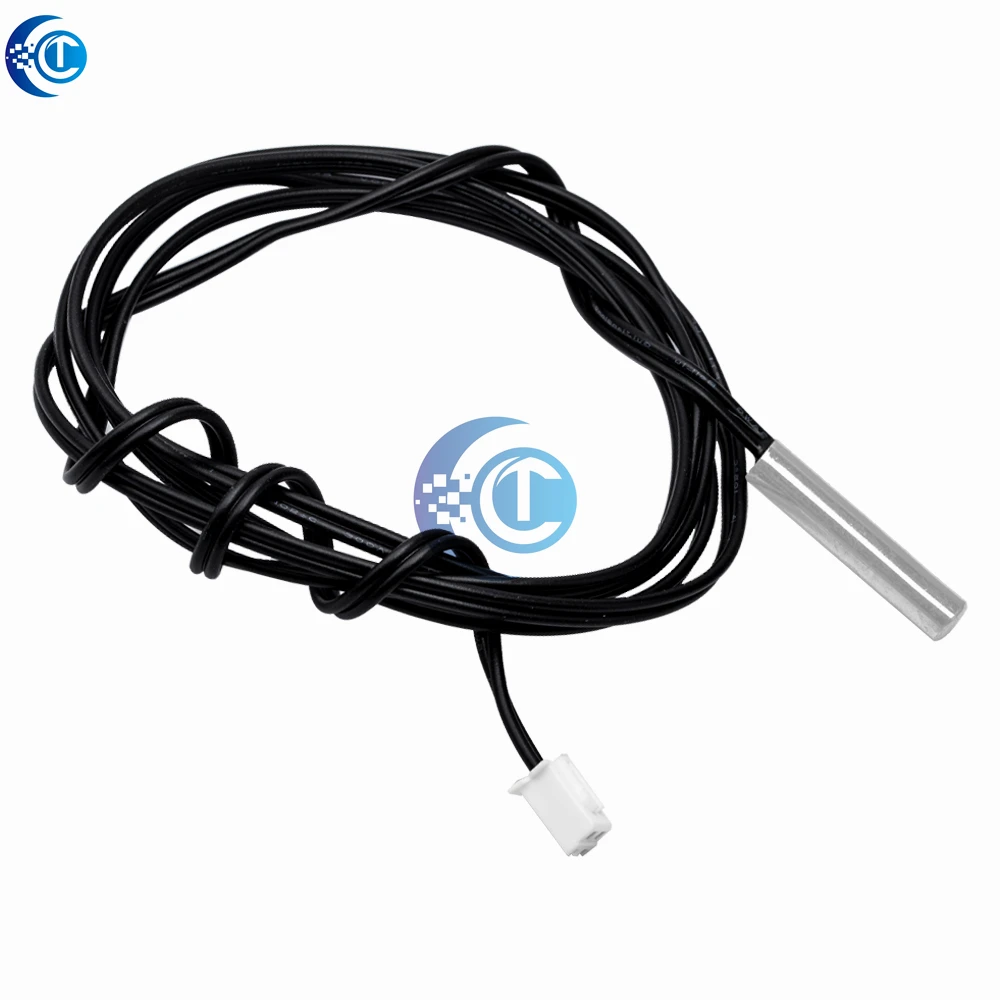 30CM 50CM 100CM 200CM 300CM  NTC Thermistor Temperature Sensor Waterproof Probe Wire 10K 1% 3950 W1209 W1401 cable