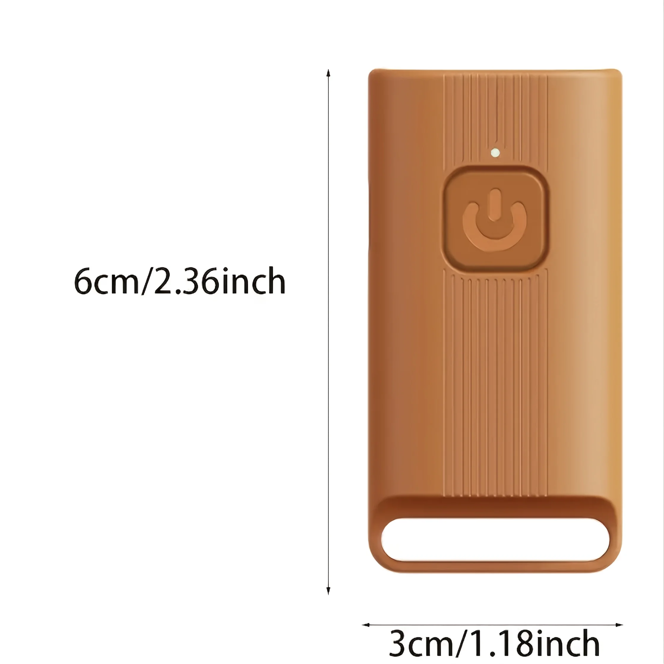 جهاز مضاد للنباح بالموجات فوق الصوتية بمدى 5 أمتار، مبيد الكلاب المحمول، قابل لإعادة الشحن عبر USB، مناسب للاستخدام الداخلي/الخارجي للتدريب #2