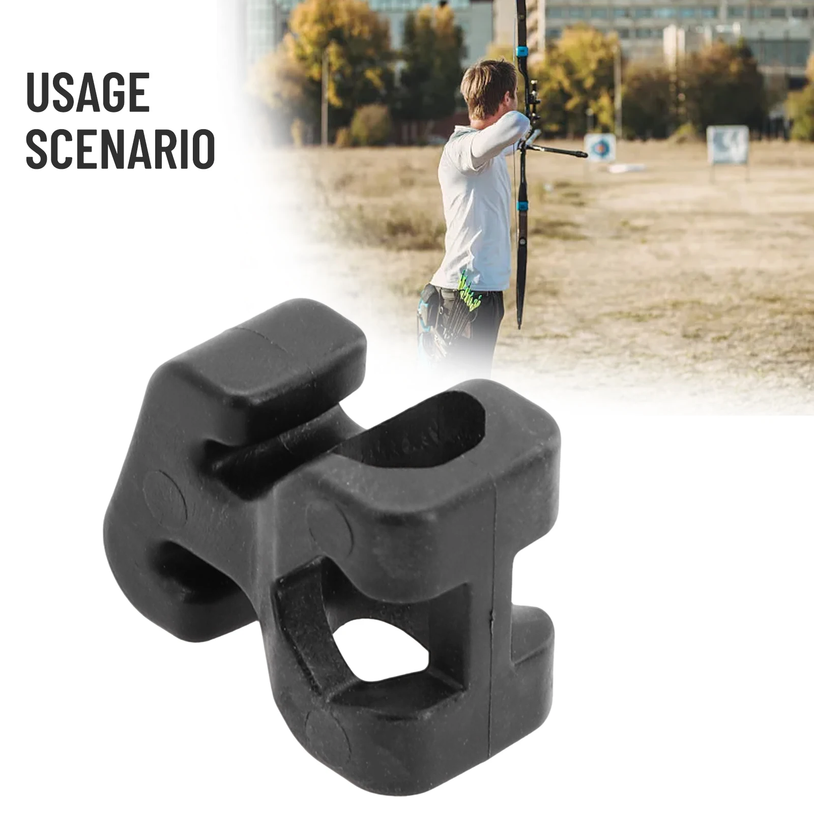 

Outdoor Part Pangu String Slider Sporting Accessories Applicable Friction Plastic Reduce Friction Size 3*2.2*1.6cm