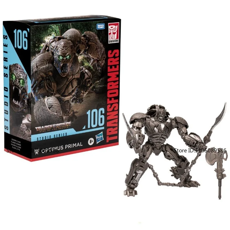 Auf Lager Transformer SS-106 Optimus Prime Verformbares cooles Spielzeug Weihnachtsgeschenk Bewegliches Modell Original Filmfigur Puppe Lustige Figur