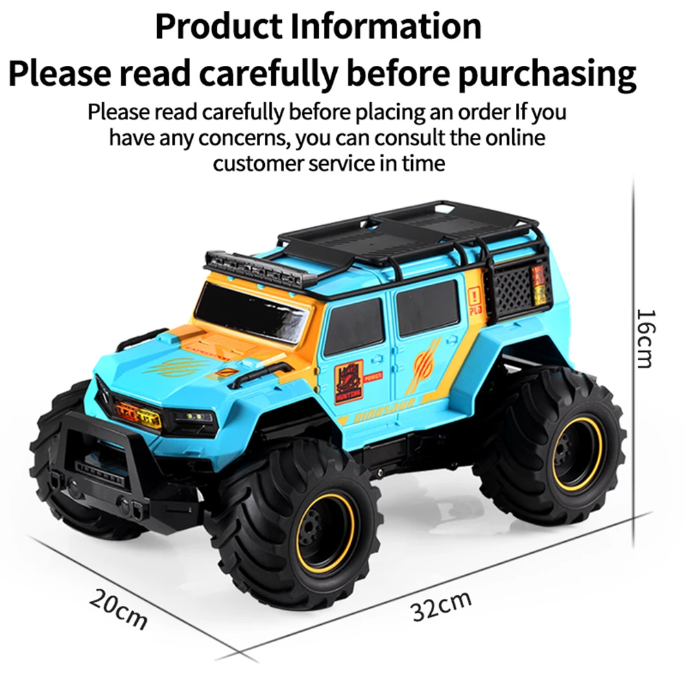 9IMOD 1/16 RC Car Amphibious Stunt Vehicle 2.4G 4WD Police Car Waterproof Climbing Off-road Vehicle Cool Lights Dynamic Music view 6
