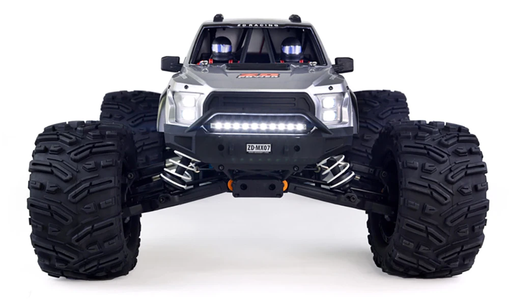 رائجة البيع ZD Racing MX-07 RC CAR 1/7th مقياس 4WD شاحنة كبيرة عنيفة 2.4 GHZ سوبر استجابة 4-قناة راديو التحكم عن بعد