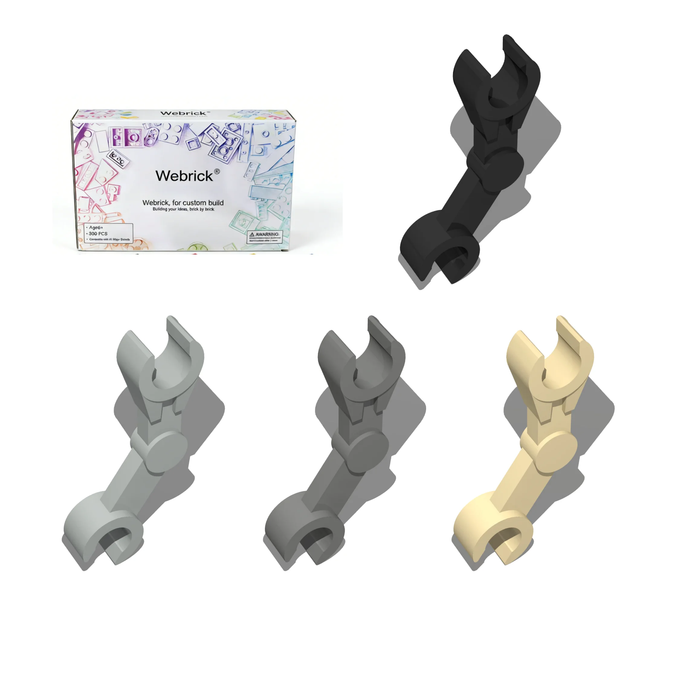 

200PCS 30377 Arm Battle Robot BodyMechanical Binoculars Building Blocks Set with Box，Parts Idea 100% Compatible Toys