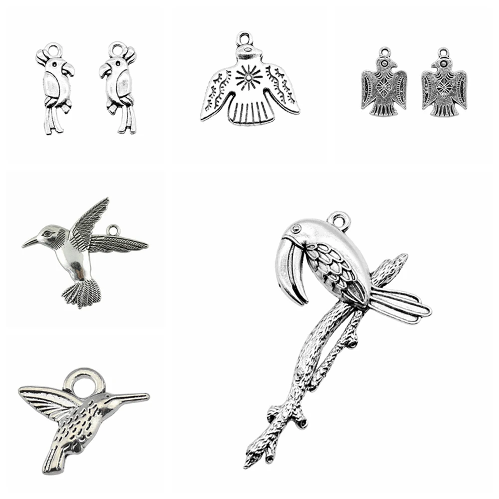 Sejuani diy charms for jewelry making kit pendant for bracelet jewelry accessories Hummingbird Charms