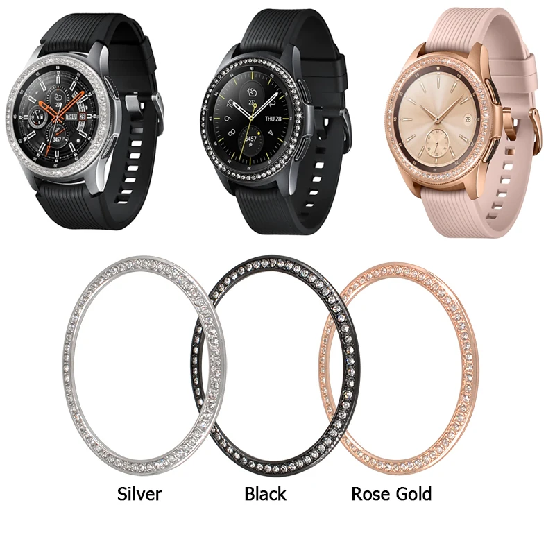 Smart Watch Cover For Samsung Galaxy Watch 42mm R810/Galaxy Watch 46mm R800/R850/Gear S3 Metal Bezel Scale Steel Ring Decoration