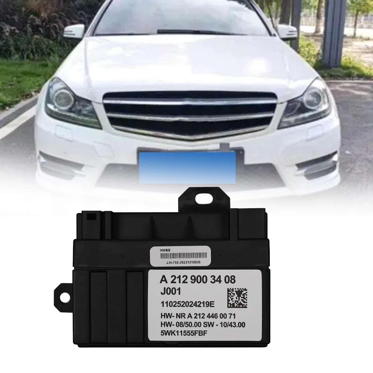 A2129003408 Fuel Pump Electronic Module Control Unit for Mercedes-Benz C S Class W204 W221 S300 C180 C200 E260 2010-2023