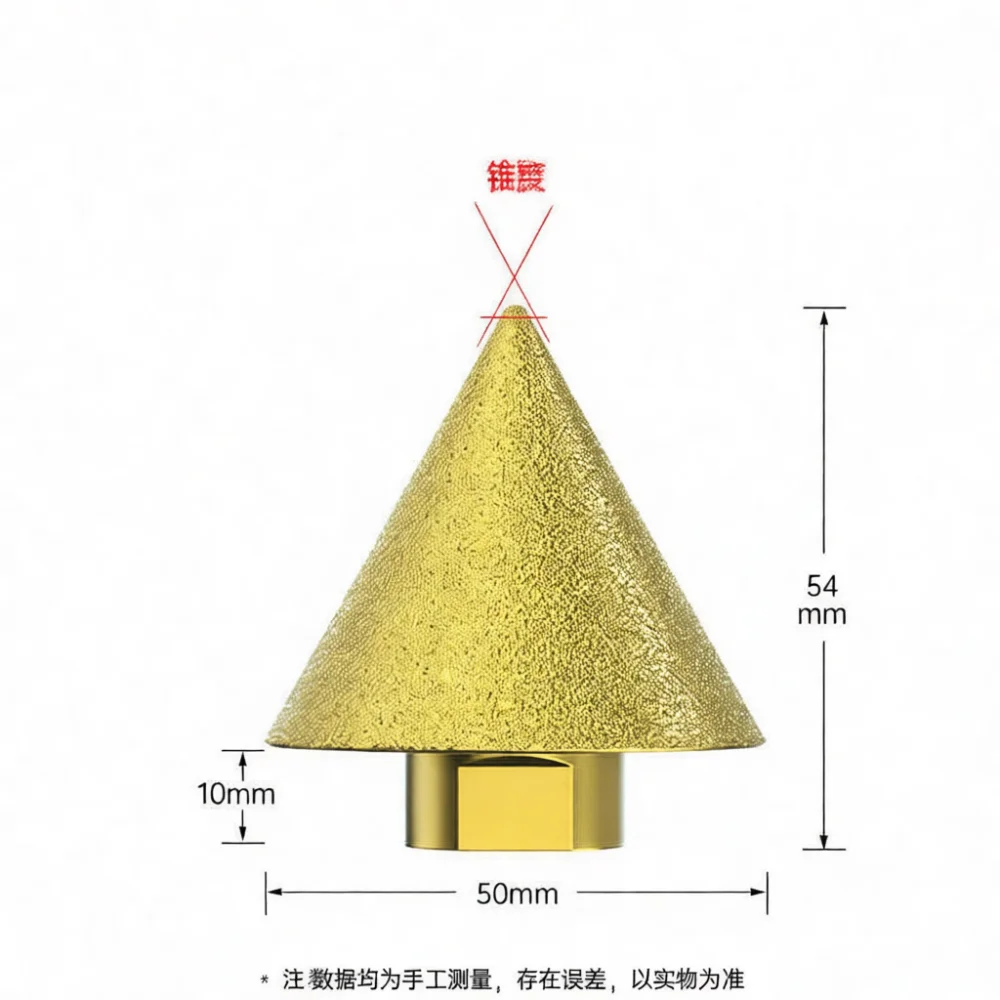 Diamond Chamfer Drill Bit For Porcelain Tile Marble Granite Hole Expander Milling Cutter Dry Working Grinding Tool Set