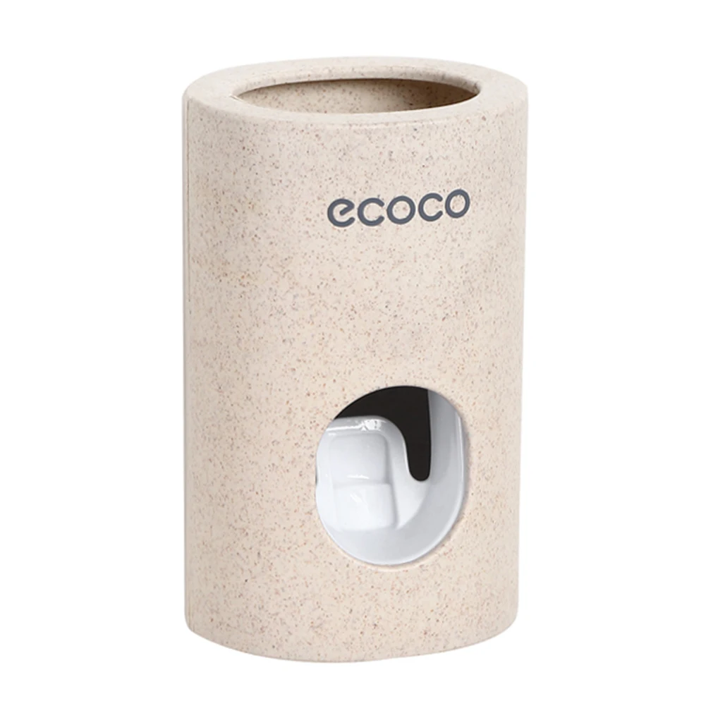 

Household Toothpaste Squeezer Hands Free Automatic Toothpaste Dispenser with Self-stick Sticker for Home Washroom Bathroom